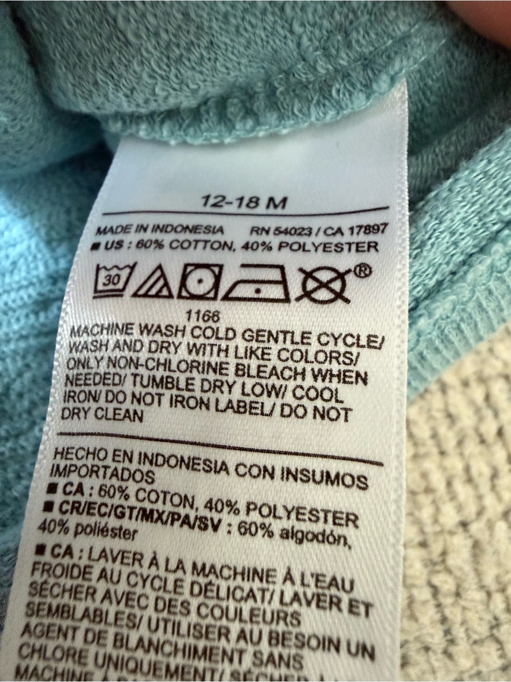 Old Navy Teal Short Sleeve Henley Tee with Chest Pocket - Picture 3 of 3